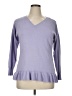 Allie & Rob Purple Pullover Sweater Size XL (petite) - photo 1