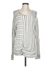 a.n.a. A New Approach Silver Ivory Pullover Sweater Size L - photo 1