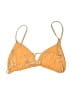 Unbranded Tweed Gold Orange Swimsuit Top Size S (estimated) - photo 2