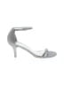 Stuart Weitzman Metallic Silver Sandals Size 7 - photo 1