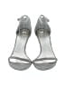Stuart Weitzman Metallic Silver Sandals Size 7 - photo 2