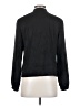 H By Halston Solid Black Track Jacket Size 2 - photo 2
