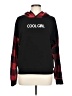 Shein Plaid Black Sweatshirt Size L - photo 1