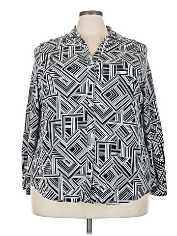 Foxcroft Long Sleeve Blouse (view 1)
