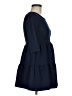 Assorted Brands Solid Blue Casual Dress Size 8 - photo 4