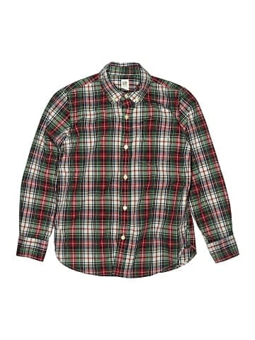 Gap Kids Long Sleeve Button-Down Shirt (view 1)