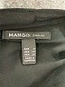 Mango Solid Black Casual Dress Size XS - photo 7