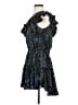Buddy Love 100% Polyester Stars Blue Cocktail Dress Size S - photo 5