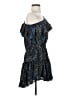 Buddy Love 100% Polyester Stars Blue Cocktail Dress Size S - photo 4