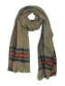 Merona Green Tan Scarf One size - photo 1