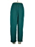 Assorted Brands Solid Teal Casual Pants Size 14 - photo 1