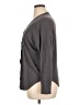 Shiela Rose Gray Long Sleeve Button-Down Shirt Size XL - photo 5