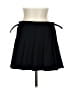 Zara Solid Black Casual Skirt Size L - photo 2