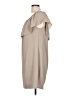 Assorted Brands 100% Polyester Solid Tan Casual Dress Size L - photo 5