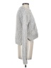 Candie's 100% Polyester Metallic Silver Pullover Sweater Size S - photo 4