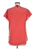 LUXE DELUXE 100% Silk Red Short Sleeve Silk Top Size 6 - photo 2
