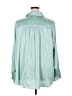 Torrid Teal Long Sleeve Blouse Size 5X Plus (5) - photo 2