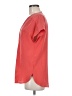 LUXE DELUXE 100% Silk Red Short Sleeve Silk Top Size 6 - photo 5