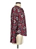 Shoshanna 100% Polyester Burgundy Long Sleeve Blouse Size S - photo 4