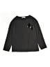 Zara Black Gray Long Sleeve T-Shirt Size 9 - photo 1