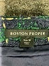 Boston Proper 100% Polyester Tweed Green Casual Skirt Size 10 - photo 4
