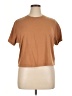 Torrid Brown Short Sleeve T-Shirt Size 1X Plus (1) - photo 1