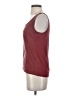 E3 by Etcetera 100% Silk Burgundy Sleeveless Silk Top Size XS - photo 5