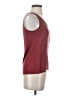 E3 by Etcetera 100% Silk Burgundy Sleeveless Silk Top Size XS - photo 4