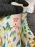 Mossimo Supply Co. Print Yellow Shorts Size 9 - photo 4