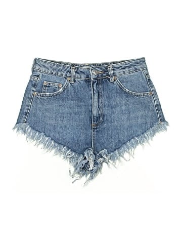Topshop Denim Shorts (view 1)