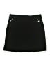Rafaella Solid Black Casual Skirt Size M - photo 1