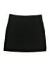 Rafaella Solid Black Casual Skirt Size M - photo 2