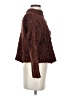 OAT 100% Polyester Tweed Brown Turtleneck Sweater Size XS - photo 4