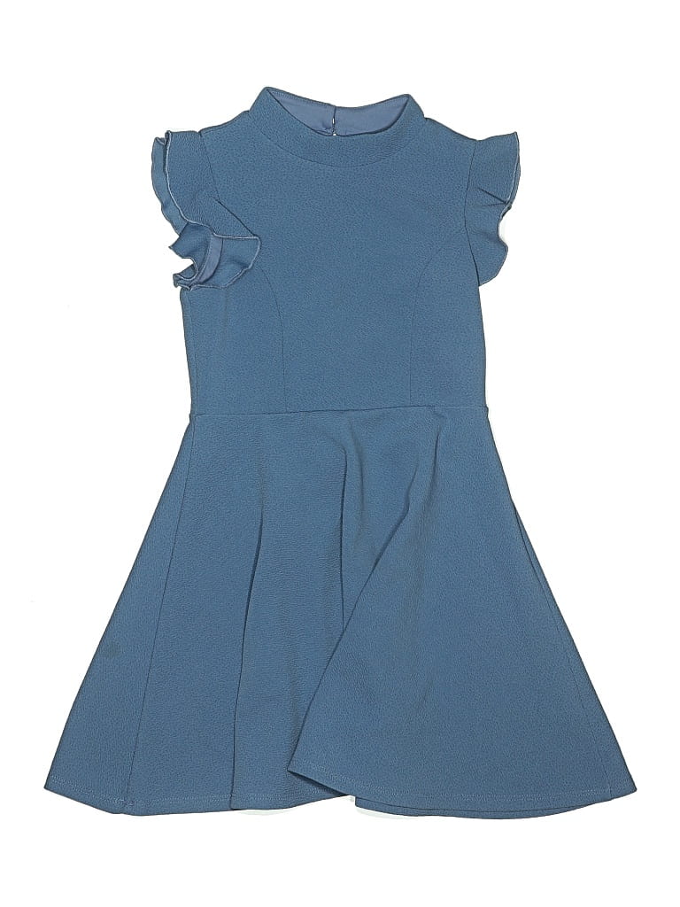 Pre-owned Zunie Kids' Dress In Blue