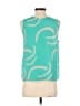 Seek Collective 100% Silk Teal Blouse Size XS - photo 2