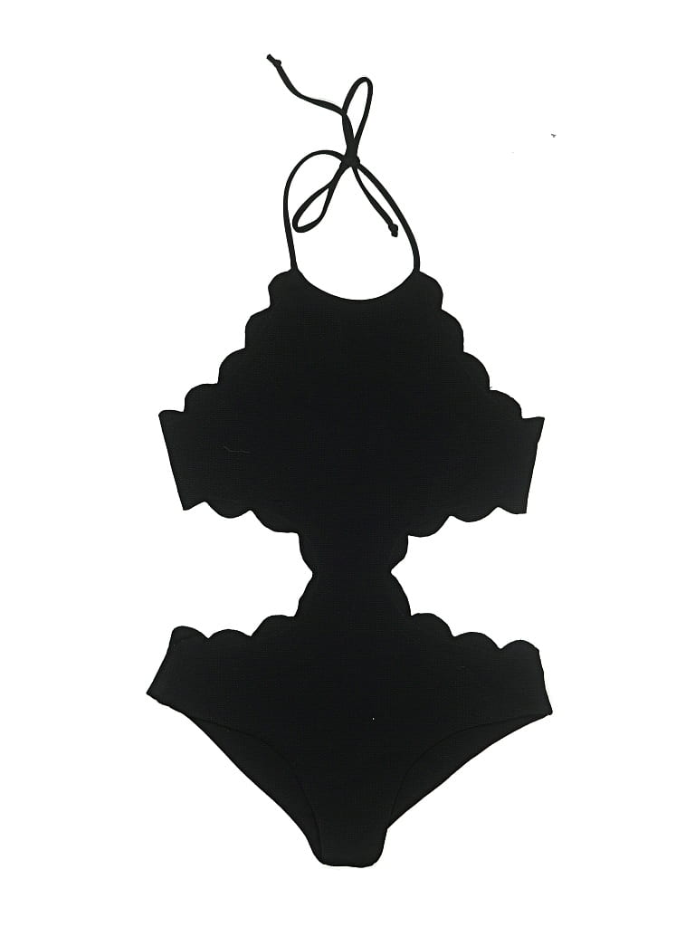 Pre-owned Marysia Swimsuit Top Black Swimwear