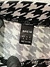 Shein Houndstooth Black Casual Skirt Size S - photo 4