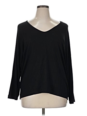 Joan Vass New York 3/4 Sleeve T-Shirt (view 1)