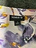 Torrid Floral Purple Short Sleeve Blouse Size 4X Plus (4) - photo 7