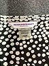 Allison Daley Polka Dots Black Short Sleeve Top Size S (petite) - photo 7