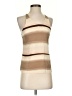 Alice + Olivia Tan Sleeveless Silk Top Size XS (estimated) - photo 1
