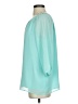 Calvin Klein 100% Polyester Teal 3/4 Sleeve Blouse Size XS - photo 5