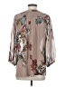 Bellatrix 100% Polyester Tan 3/4 Sleeve Blouse Size S - photo 2