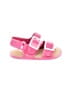 Stepping Stones Color Block Pink Sandals Size 6-9 mo (baby) - photo 1
