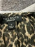 Talbots Animal Print Gold 3/4 Sleeve Blouse Size S - photo 7