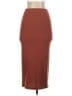 Wishlist Solid Brown Casual Skirt Size S - photo 2
