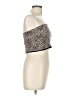 Stradivarius Silver Tube Top Size L - photo 4