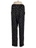 J.Crew 100% Polyester Polka Dots Black Casual Pants Size 4 - photo 2