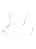 Ryan Michelle White Gray Swimsuit Top Size L - photo 1