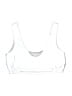 Ryan Michelle White Gray Swimsuit Top Size L - photo 2